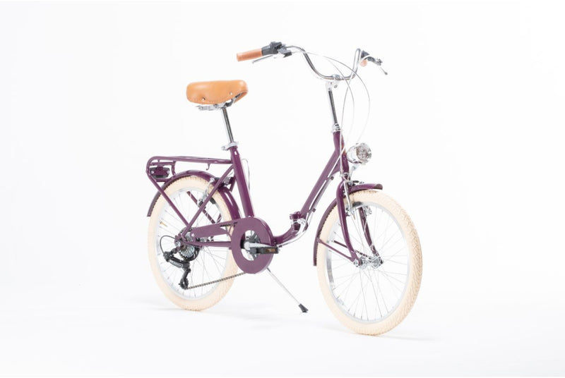 Comprar Bicicleta Plegable Bambina 6 velocidades Ultraviolet