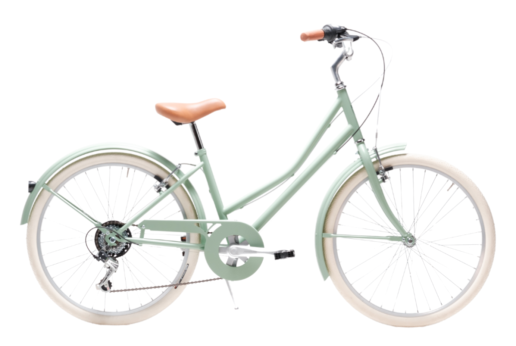 Comprar Bicicleta de paseo retro Capri Carolina 24" Verde Pastel - Reacondicionada