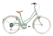 Comprar Bicicleta de paseo retro Capri Carolina 24" Verde Pastel - Reacondicionada