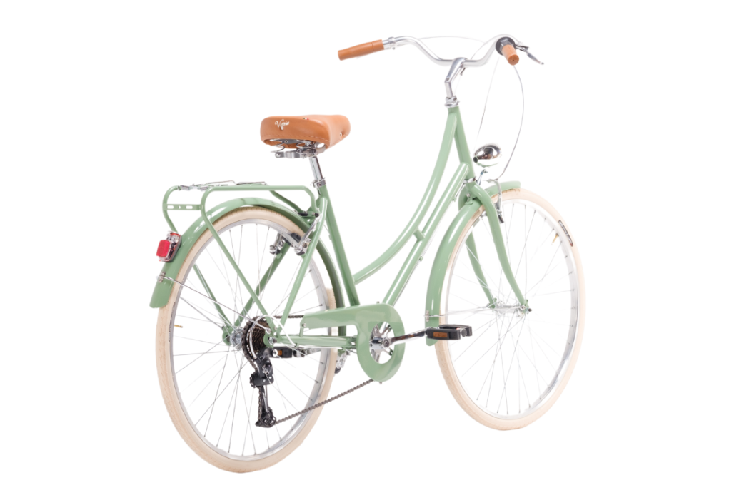 Comprar Bicicleta de paseo vintage Capri Valentina verde pastel +