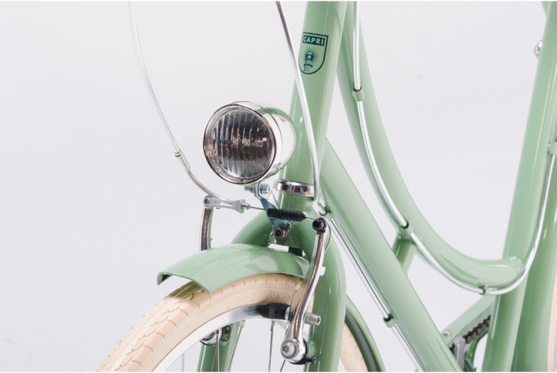 Comprar Bicicleta de paseo vintage Capri Valentina verde pastel +