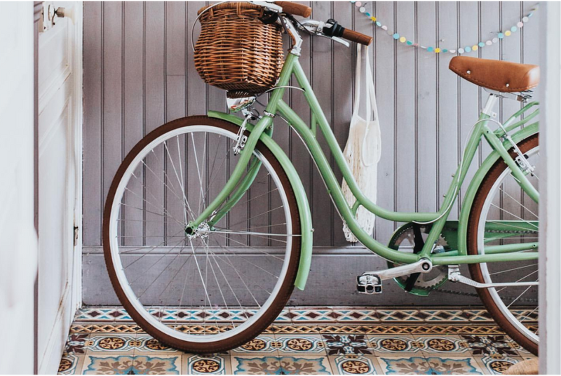 Comprar Bicicleta de paseo Capri Berlin verde-miel 7V