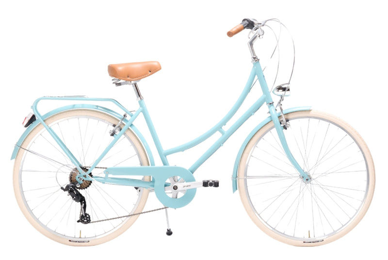 Comprar Bicicleta de paseo vintage Capri Valentina Aquamarina + 7V