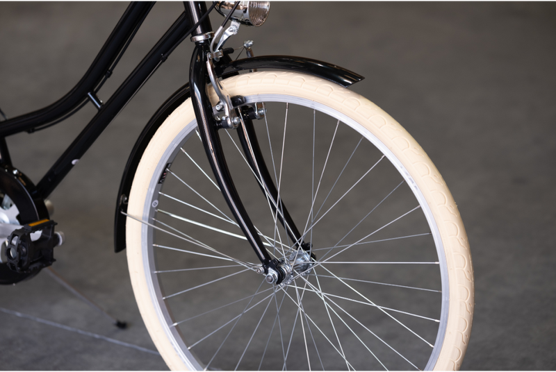 Comprar Bicicleta de paseo vintage Capri Barcelona Negro-Crema 6V - BCCABANC21 2022