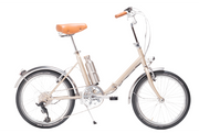 Comprar Bicicleta eléctrica plegable Capri VITA Champagne - Outlet
