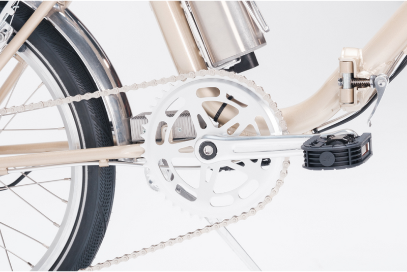 Comprar Bicicleta eléctrica plegable Capri VITA Champagne - Outlet