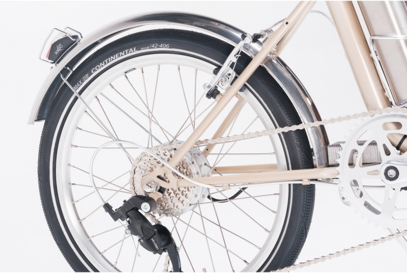 Comprar Bicicleta eléctrica plegable Capri VITA Champagne - Outlet