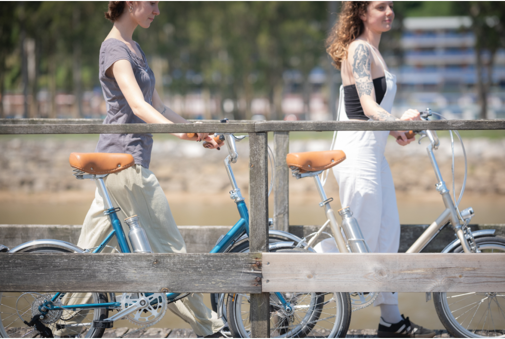 Comprar Bicicleta eléctrica plegable Capri VITA Champagne - Outlet