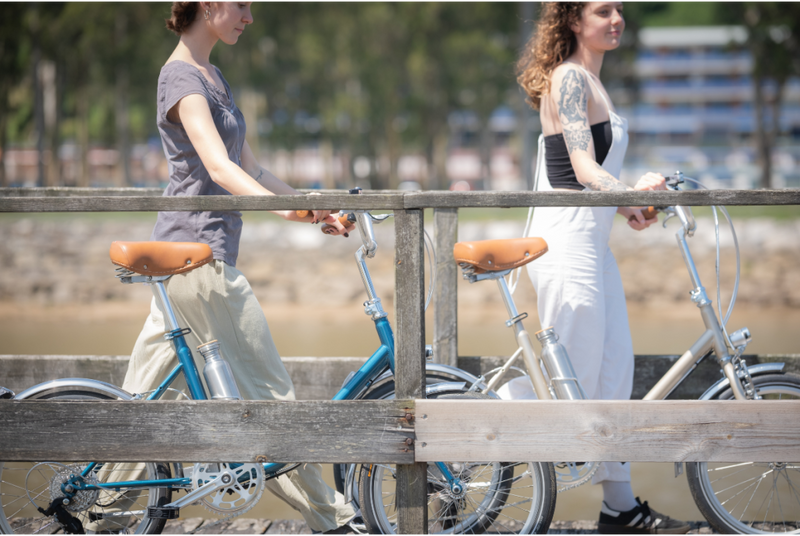 Comprar Bicicleta eléctrica plegable Capri VITA Champagne - Outlet