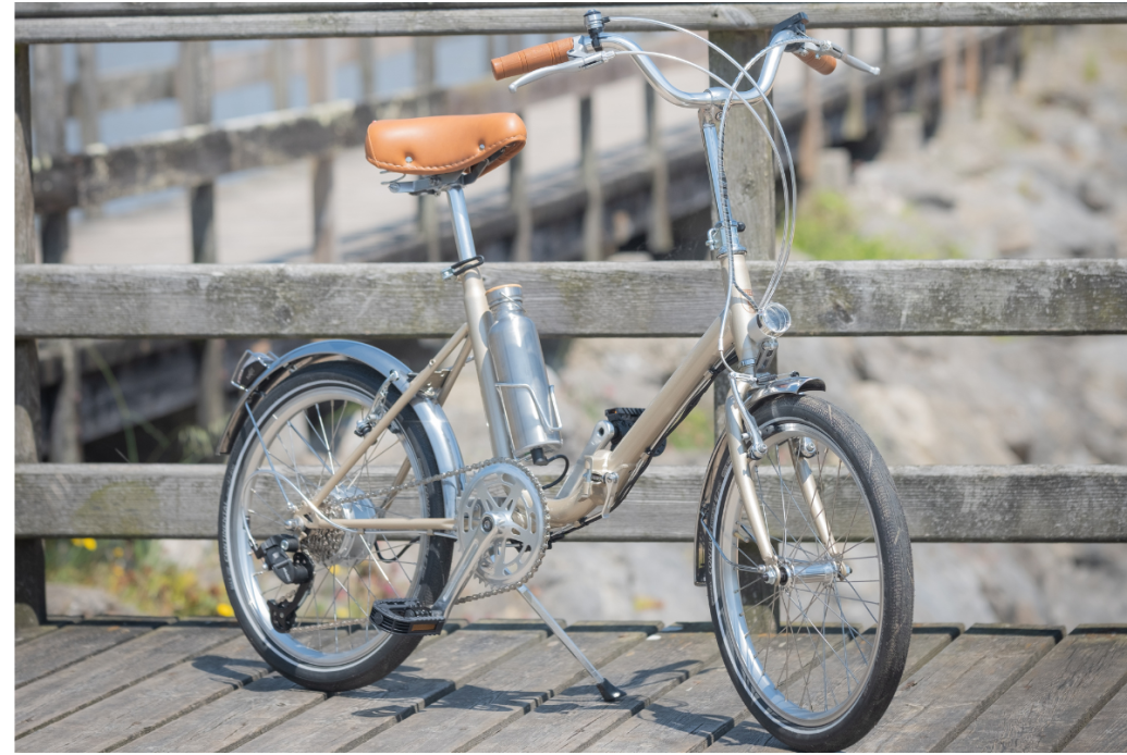 Comprar Bicicleta eléctrica plegable Capri VITA Champagne - Outlet