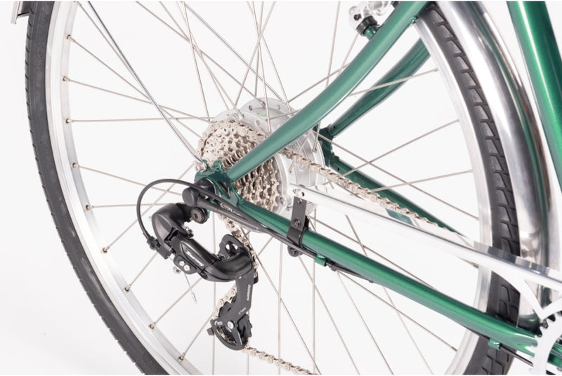 Comprar Bicicleta eléctrica Berlin 3 British Green - OUTLET