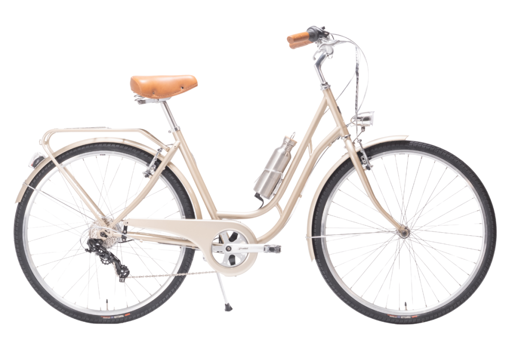 Comprar Bicicleta eléctrica Capri Berlin 3 Champagne 7V - OUTLET
