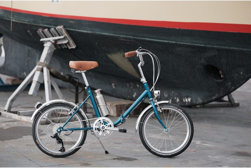 Comprar Bicicleta eléctrica plegable Capri VITA Indigo Blue - OUTLET