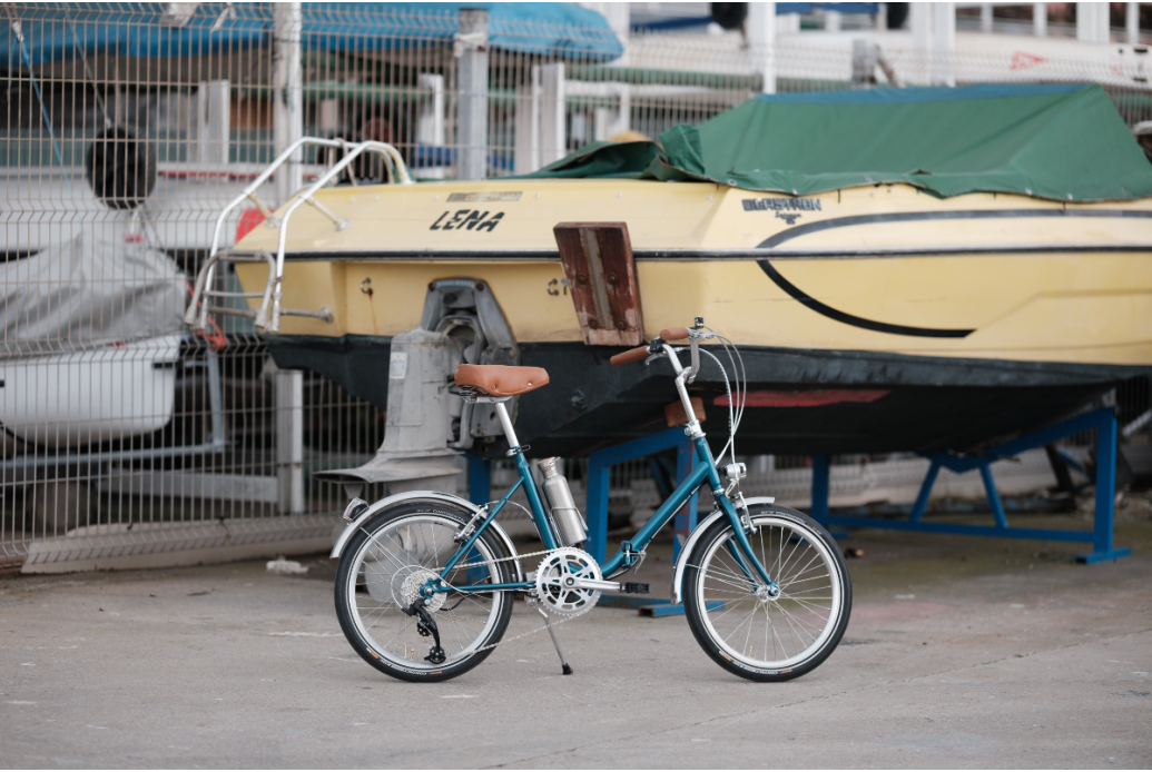 Comprar Bicicleta eléctrica plegable Capri VITA Indigo Blue - OUTLET