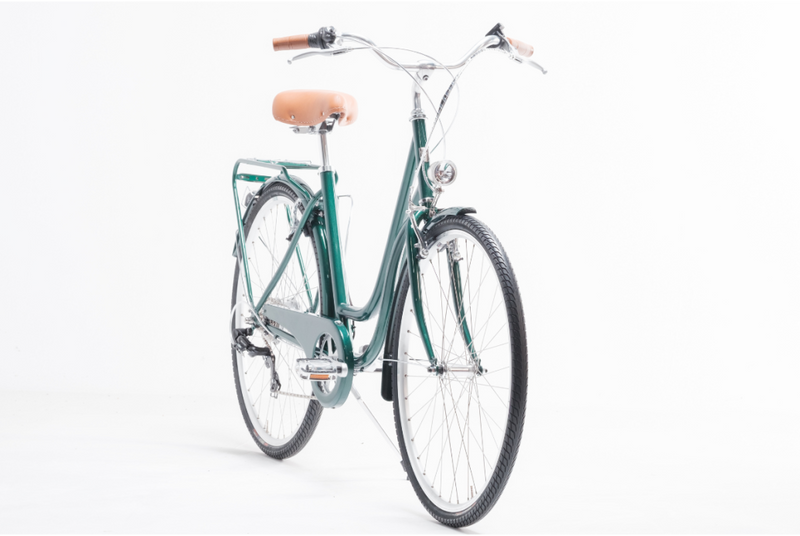 Comprar Bicicleta de Paseo Capri Berlin Verde Ingles 7V - OUTLET