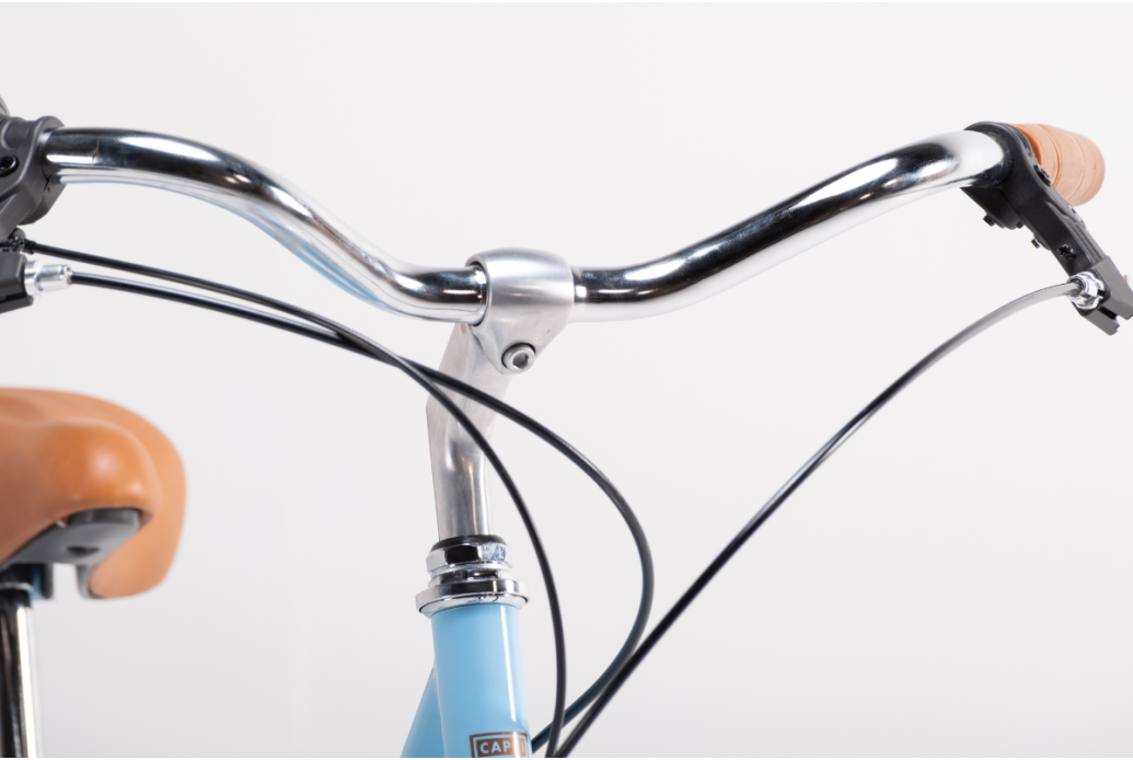 Comprar Bicicleta de paseo Capri Valentina azul pastel 6V