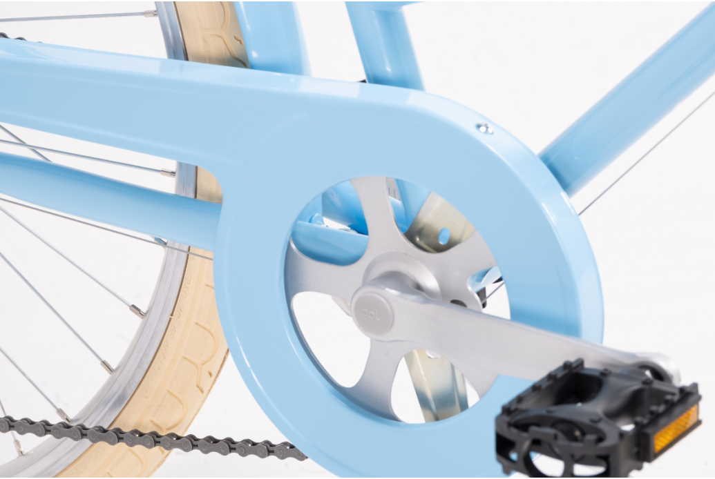Comprar Bicicleta de paseo Capri Valentina azul pastel 6V