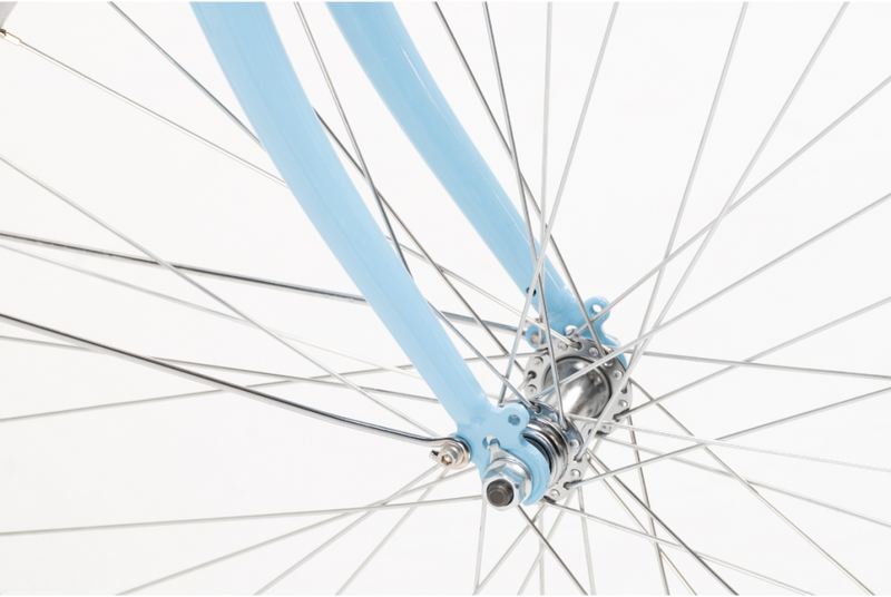 Comprar Bicicleta de paseo Capri Valentina azul pastel 6V