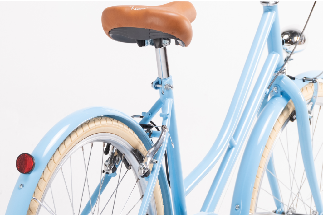 Comprar Bicicleta de paseo Capri Valentina azul pastel 6V