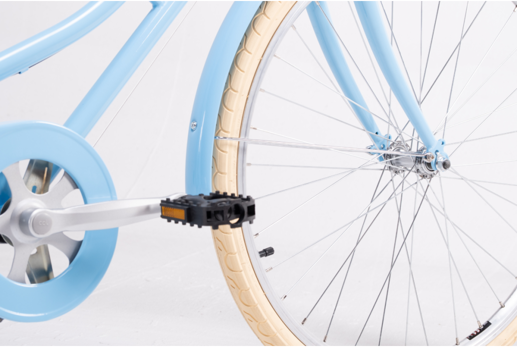 Comprar Bicicleta de paseo Capri Valentina azul pastel 6V