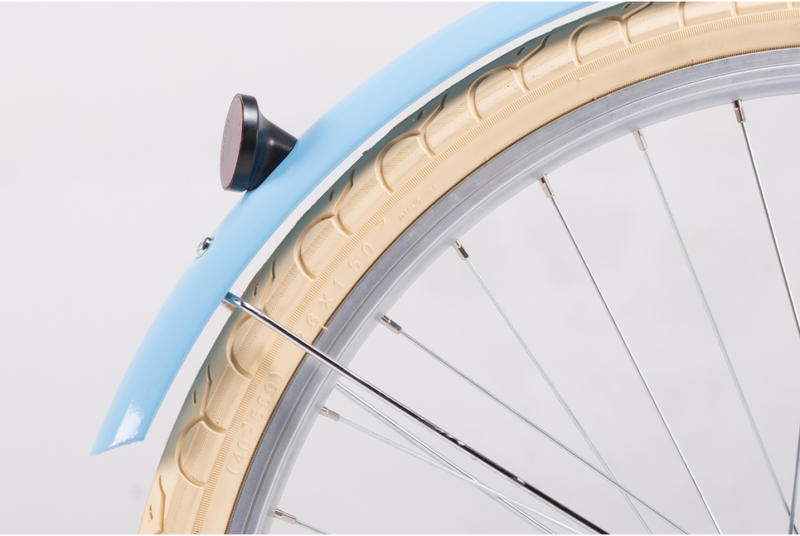 Comprar Bicicleta de paseo Capri Valentina azul pastel 6V