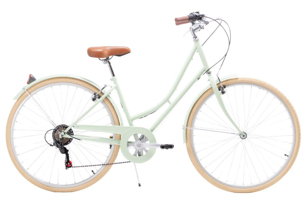 Comprar Bicicleta de Paseo Niza Verde Pastel 7 velocidades - BCCNI28PG342 2022