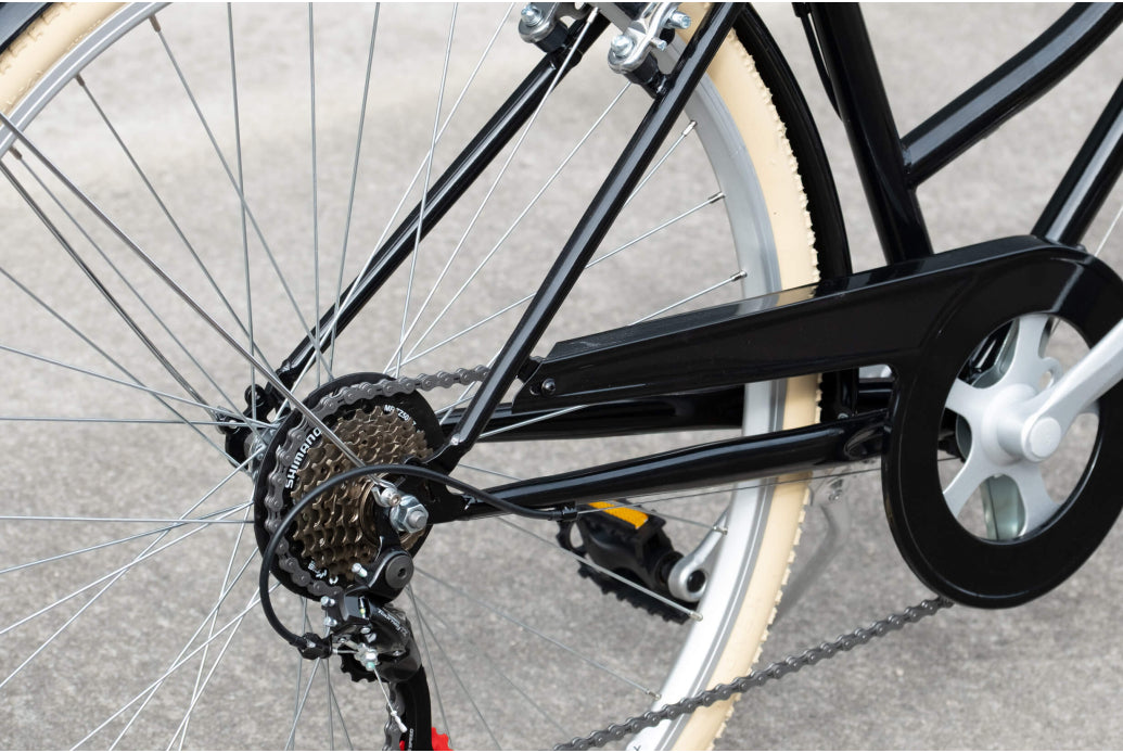 Comprar Bicicleta de Paseo Niza Negro 7 Velocidades - BCCNI28BL343 2022