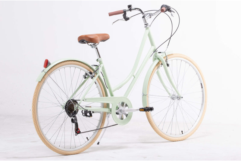 Comprar Bicicleta de Paseo Niza Verde Pastel 7 velocidades - BCCNI28PG342 2022