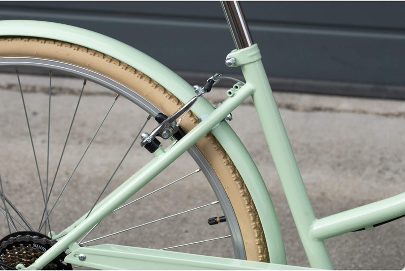 Comprar Bicicleta de Paseo Niza Verde Pastel 7 velocidades - BCCNI28PG342 2022