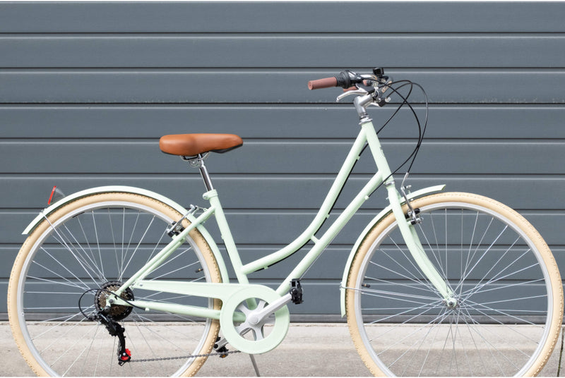 Comprar Bicicleta de Paseo Niza Verde Pastel 7 velocidades - BCCNI28PG342 2022