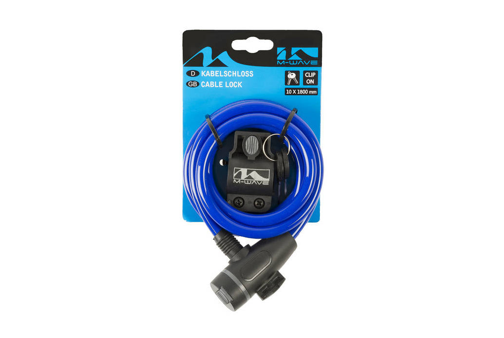 Comprar Candado espiral llave 1800 X 10 mm