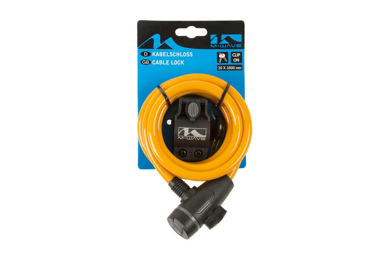 Comprar Candado espiral llave 1800 X 10 mm