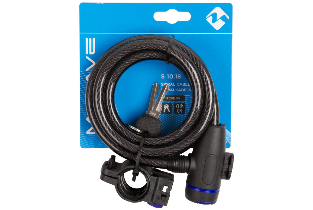 Comprar Candado espiral llave 1800 X 10 mm