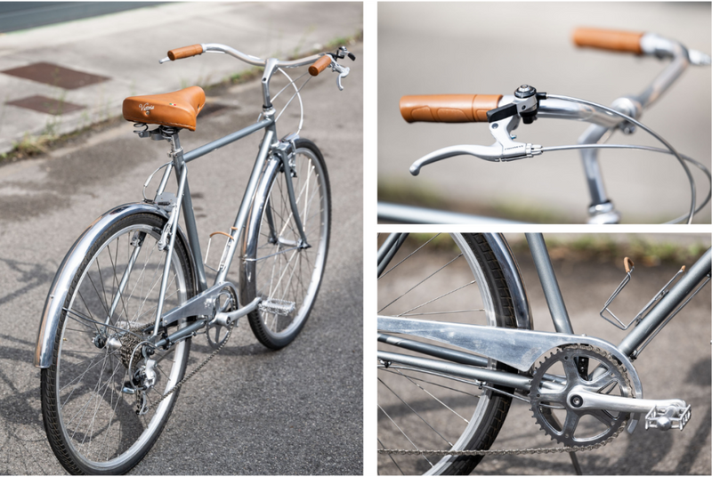 Bicicleta Capri Lyon Melting Silver 7V - OUTLET