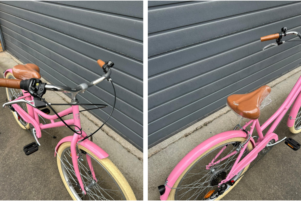 Bicicleta de paseo Capri Carolina 24" Rosa Outlet