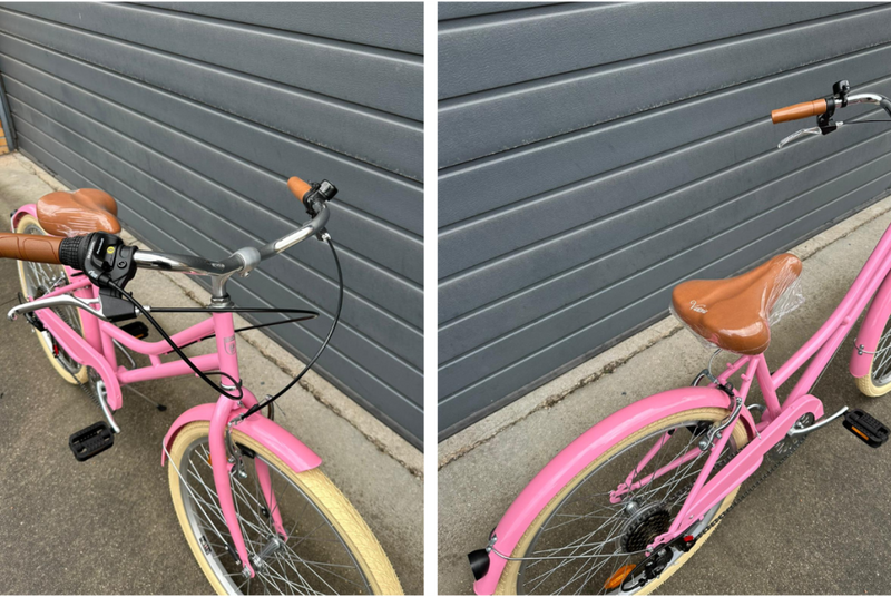 Bicicleta de paseo Capri Carolina 24" Rosa Outlet