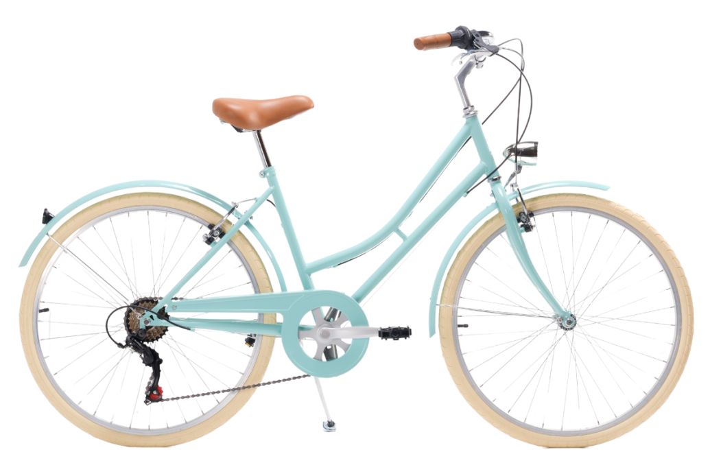 Bicicleta de paseo vintage Capri Valentina aquamarina- Reacondicionada
