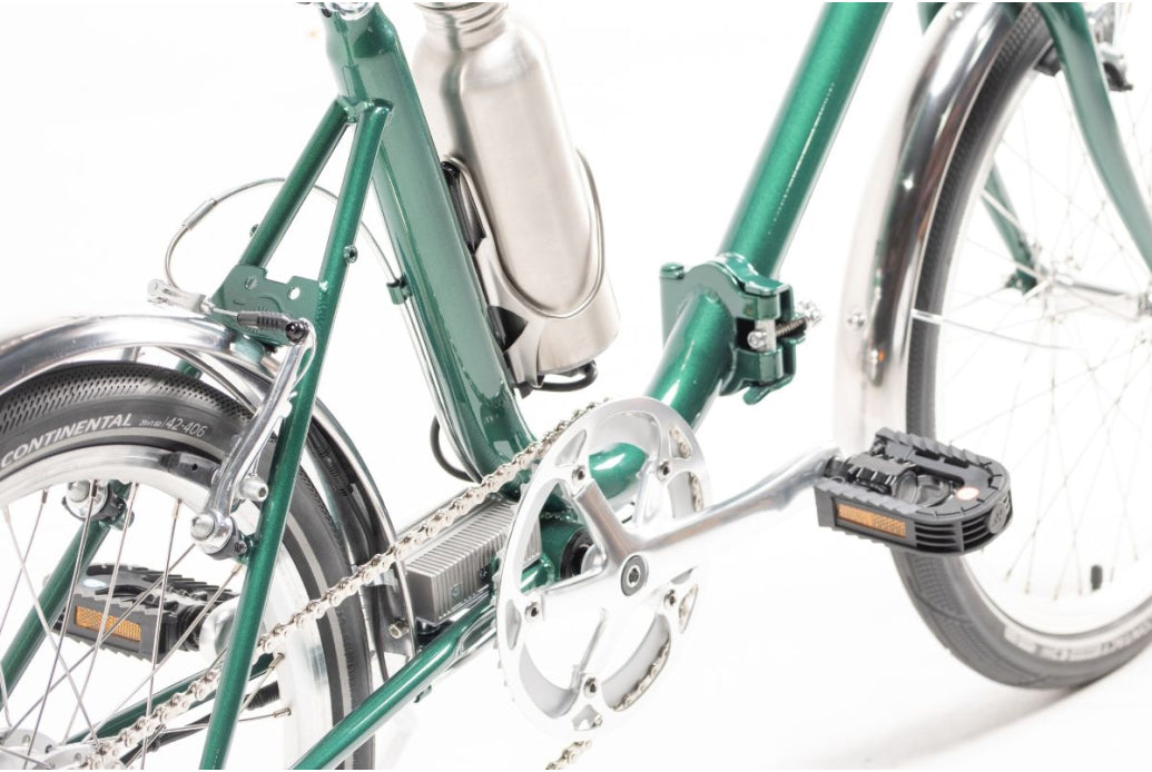 Bicicleta eléctrica plegable Capri VITA 2 -  British Green