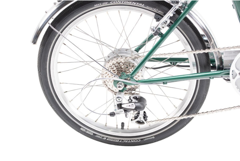 Bicicleta eléctrica plegable Capri VITA 2 -  British Green