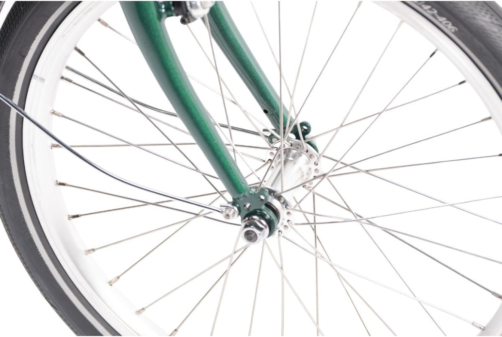 Bicicleta eléctrica plegable Capri VITA 2 -  British Green