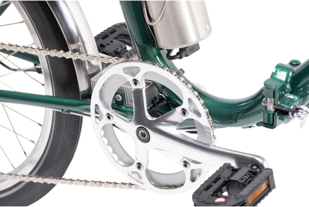 Bicicleta eléctrica plegable Capri VITA 2 -  British Green