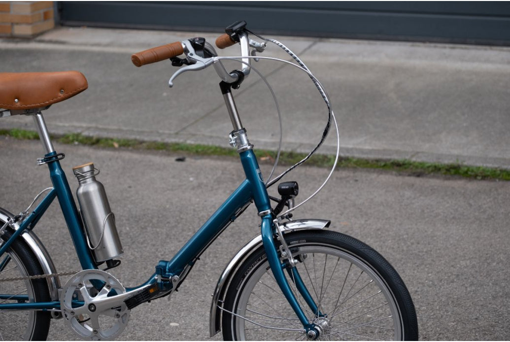 Bicicleta eléctrica plegable Capri VITA 2 - Indigo Blue