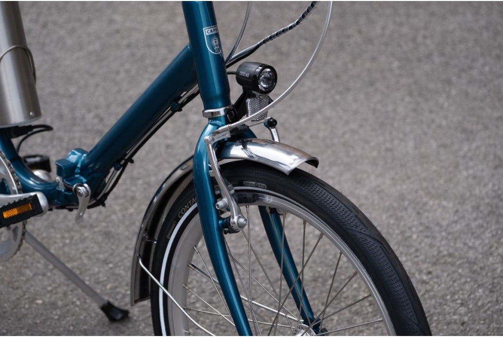 Bicicleta eléctrica plegable Capri VITA 2 - Indigo Blue