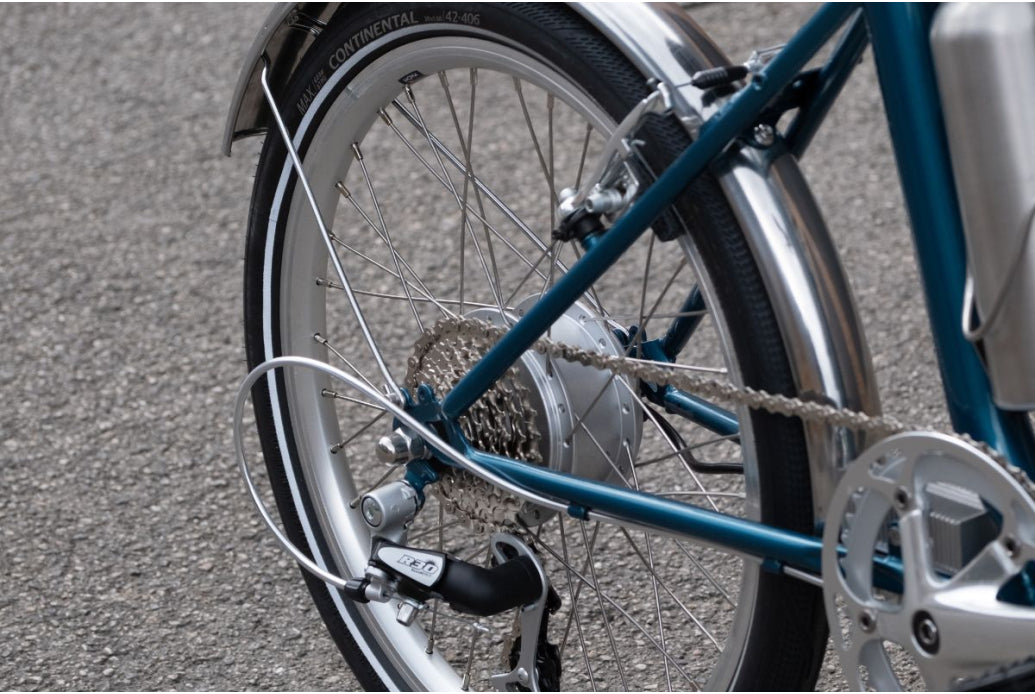 Bicicleta eléctrica plegable Capri VITA 2 - Indigo Blue