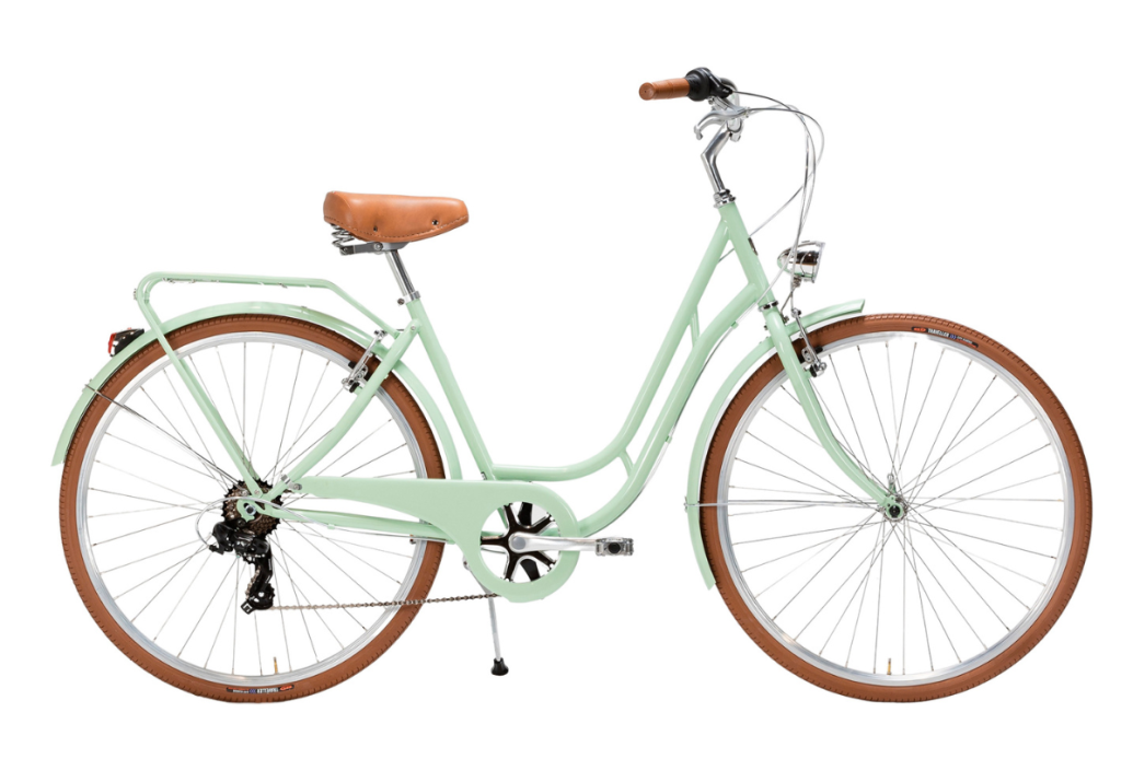 Bicicleta de Paseo Capri Berlin Verde-Miel - Reacondicionada