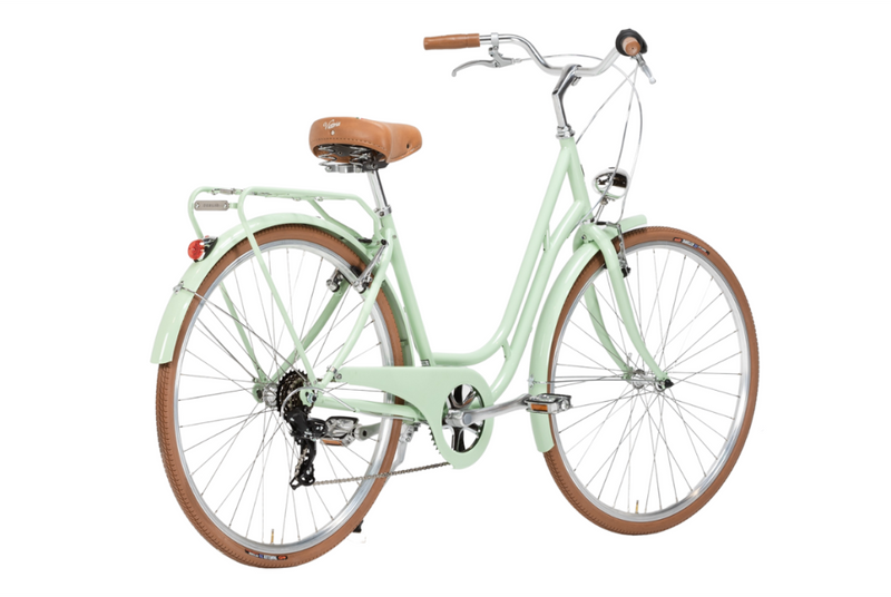 Bicicleta de Paseo Capri Berlin Verde-Miel - Reacondicionada