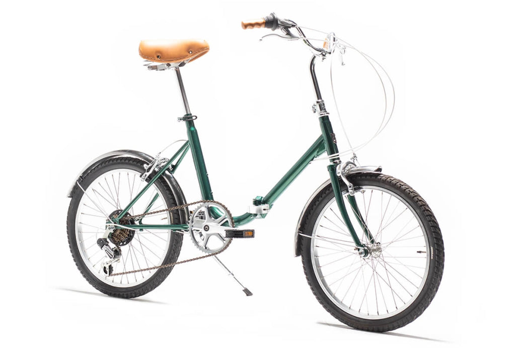 Bicicleta Plegable Capri VITA British Green 20" - Reacondicionada