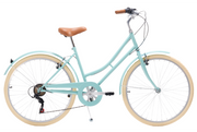 Bicicleta de paseo vintage Capri Valentina aquamarina - 6v