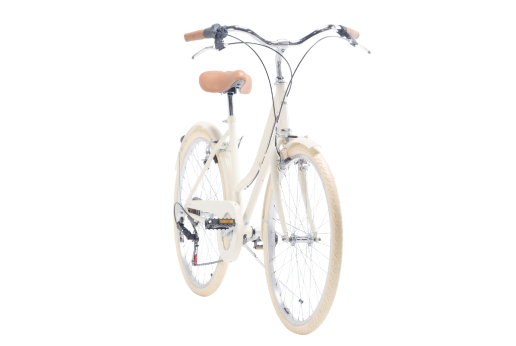Bicicleta de paseo vintage Capri Valentina Crema 6V