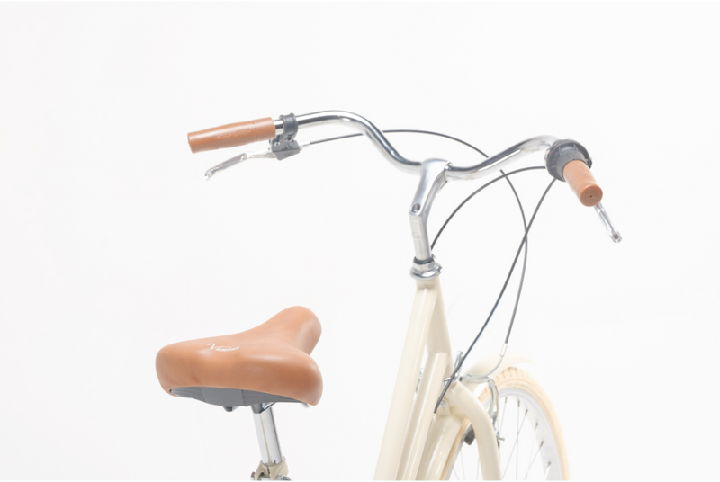 Bicicleta de paseo vintage Capri Valentina Crema 6V